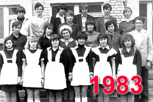 Выпускники школы Перевального 1983 учебный год